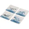The Coast Ceramic Coasters 4Pk