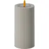 LED Candle Off White 15x7.5cm