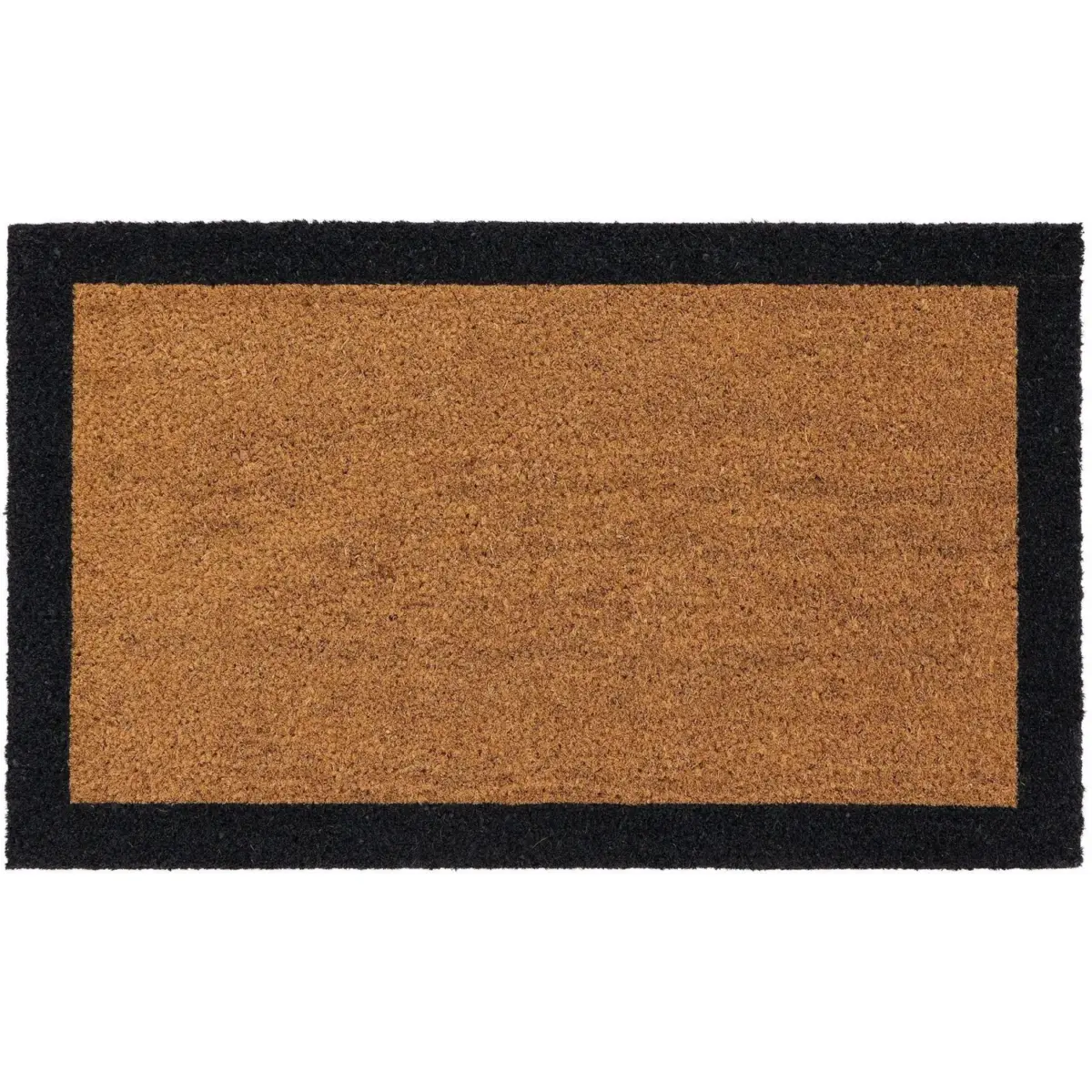 My Mat Coir Border Mat Black 45 x 75cm