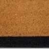 My Mat Coir Border Mat Black 45 x 75cm