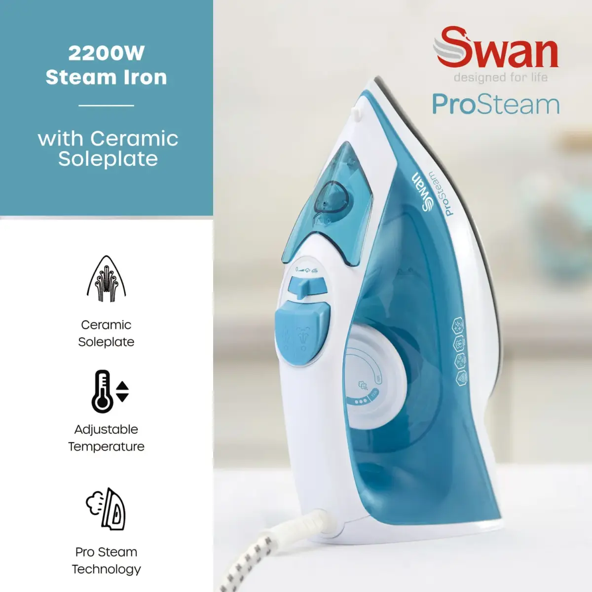 Swan Steam Iron 2200w