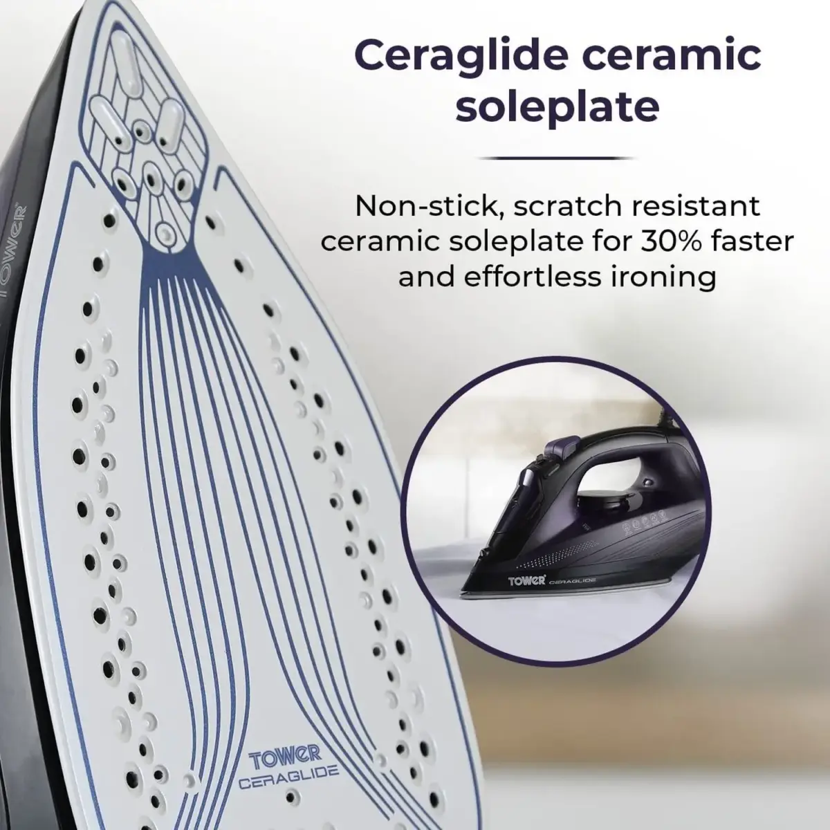 Tower Steam Iron 2600w