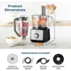 Tower Food Processor+Blender