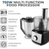 Tower Food Processor+Blender