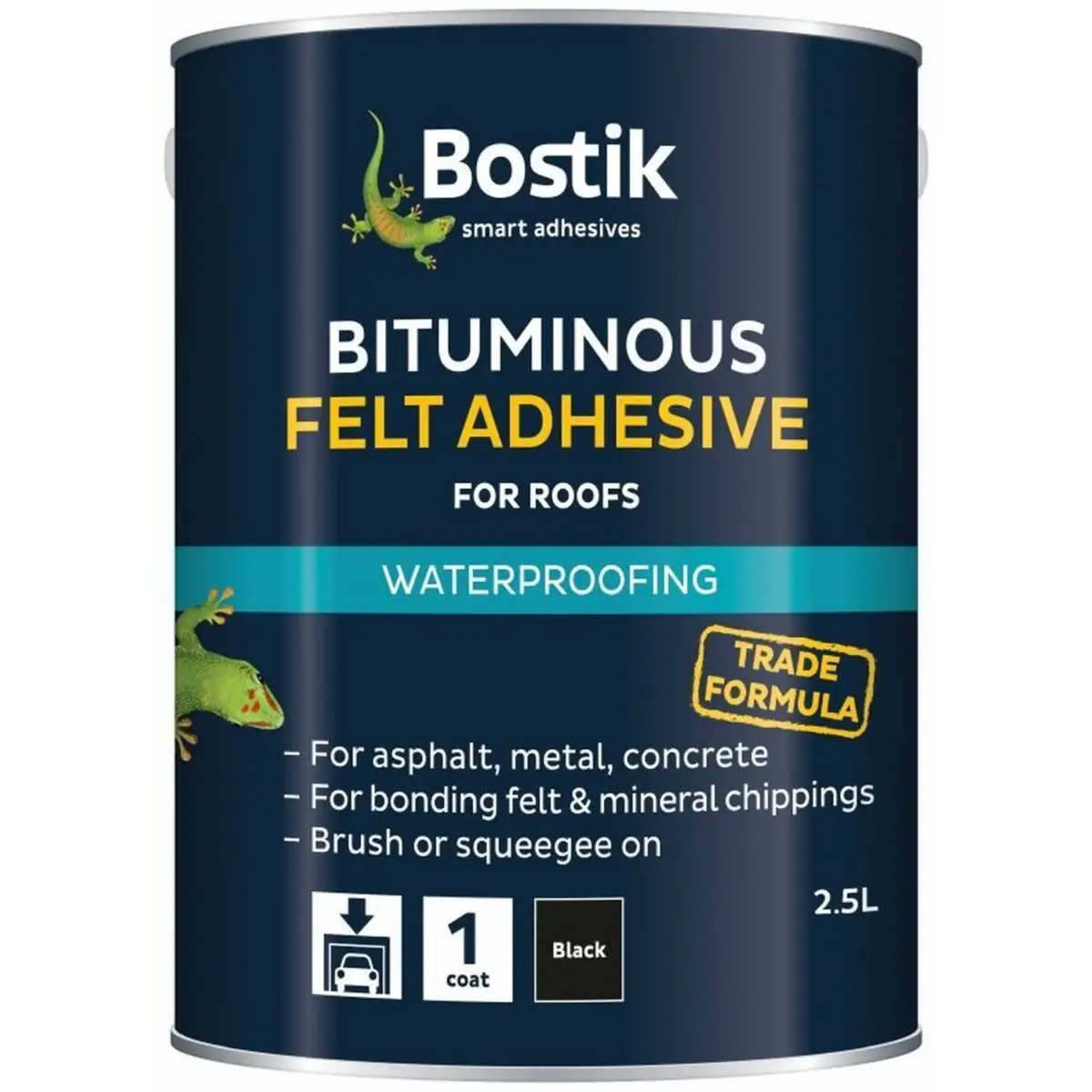 Bostik Bituinous Felt Adhesive 2.5 Litres