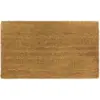JVL Manor Plain Coir Doormat 70x40cm