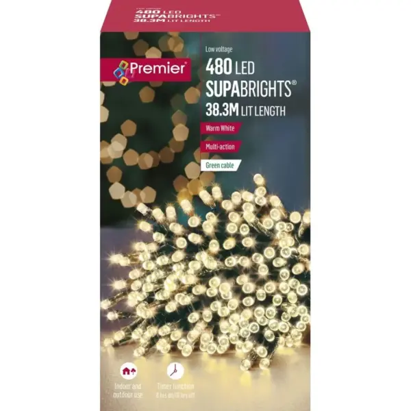 PRM0306 Premier 480 SupaBrights Warm White