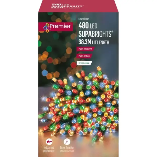 PRM0307 Premier 480 SupaBrights Multi-Colour