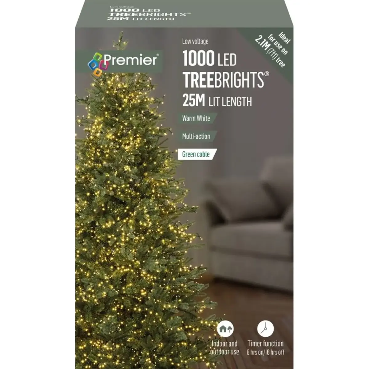 PRM0328 Premier 1000 LED TreeBrights Warm White