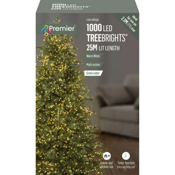 PRM0328 Premier 1000 LED TreeBrights Warm White