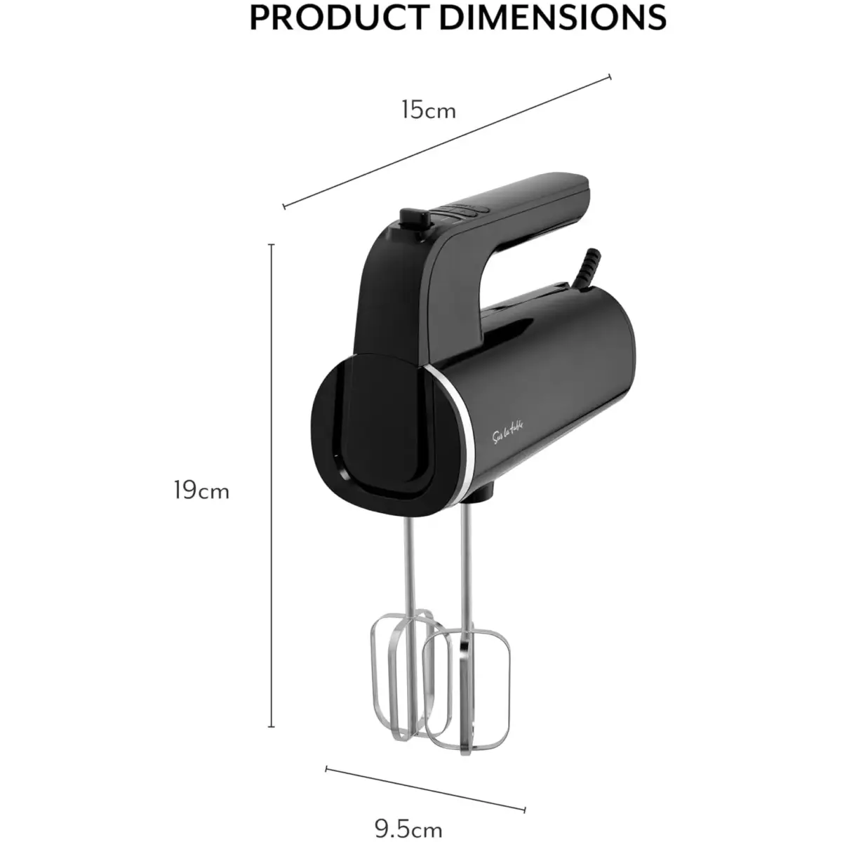 Sur La Table Digital Hand Mixer 400w
