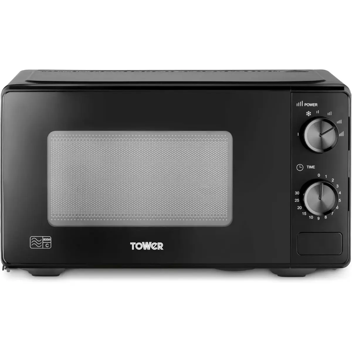 Tower Microwave 800w 20l Black