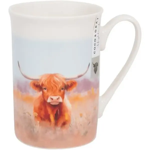 Coco & Gray Highland Cow Mug