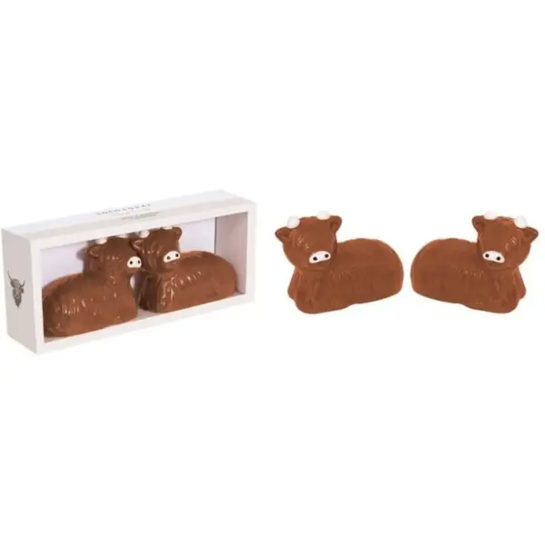 Coco & Gray HighlandCow Salt & Pepper Shakers