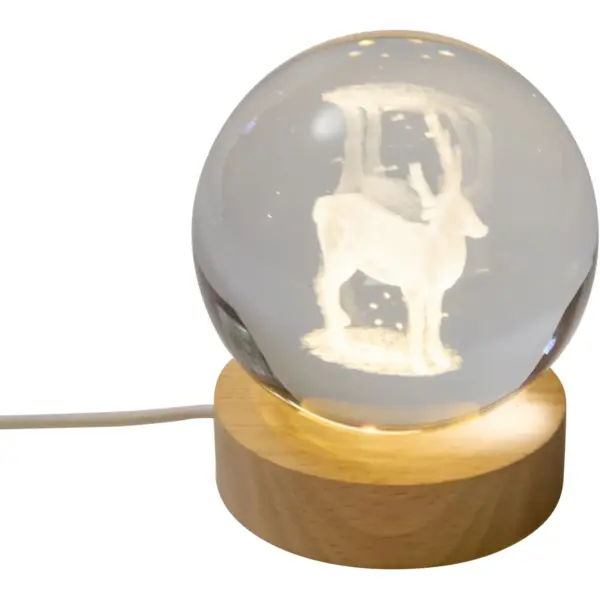 SMA1340 Three Kings InLit Globall Stag 10cm