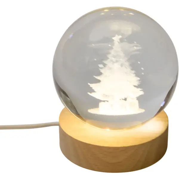 SMA1341 Three Kings InLit Globall Tree 10cm
