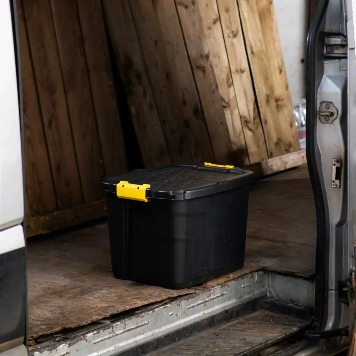 Strata Heavy Duty Storage Box & Lid 42 Litres