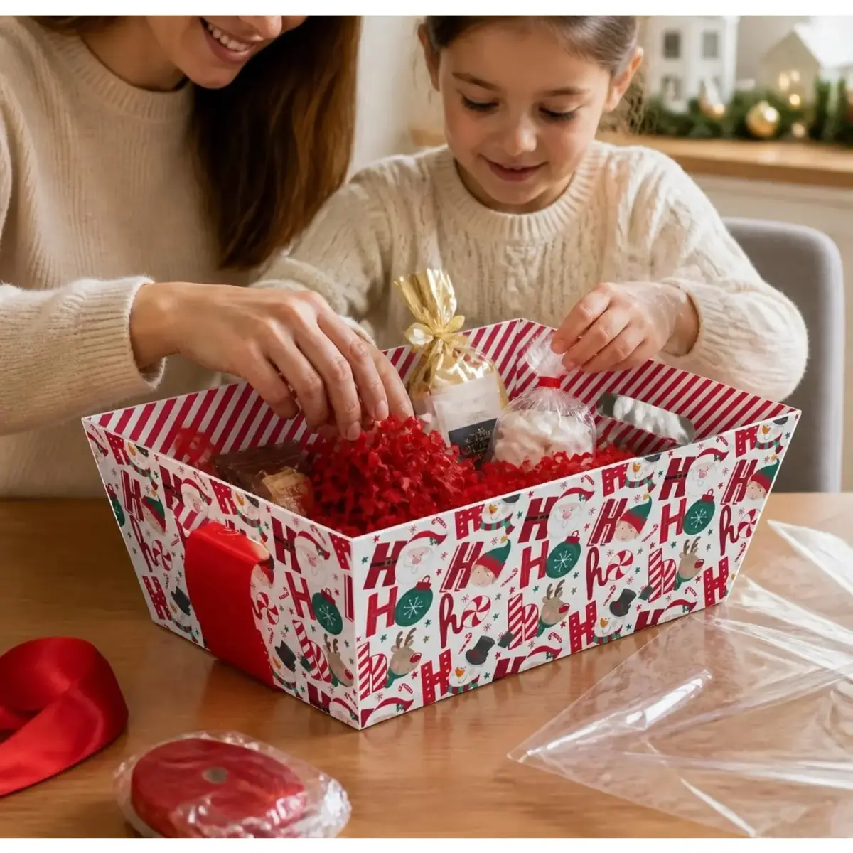 Eurowrap Christmas HOHOHO Hamper Set