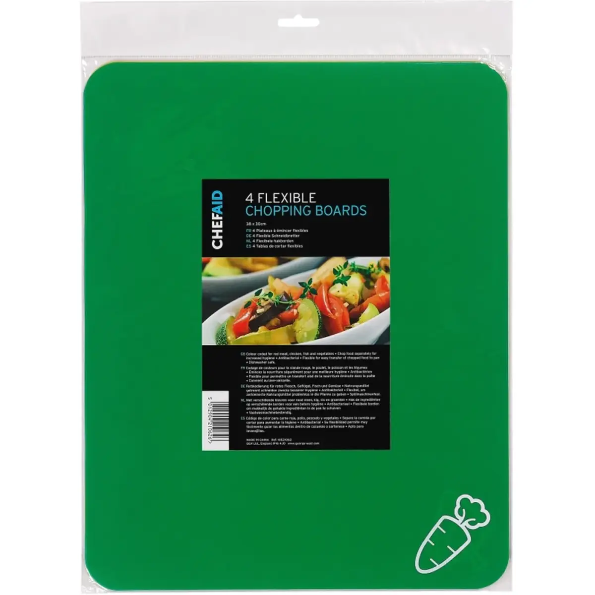 Flexible Chopping Mats Pack of 4