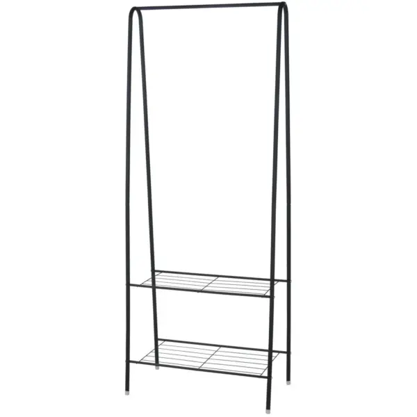 Clothes Rack Metal 2 Shelves