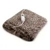 Carmen Heated Wearable Blanket Leopard Print