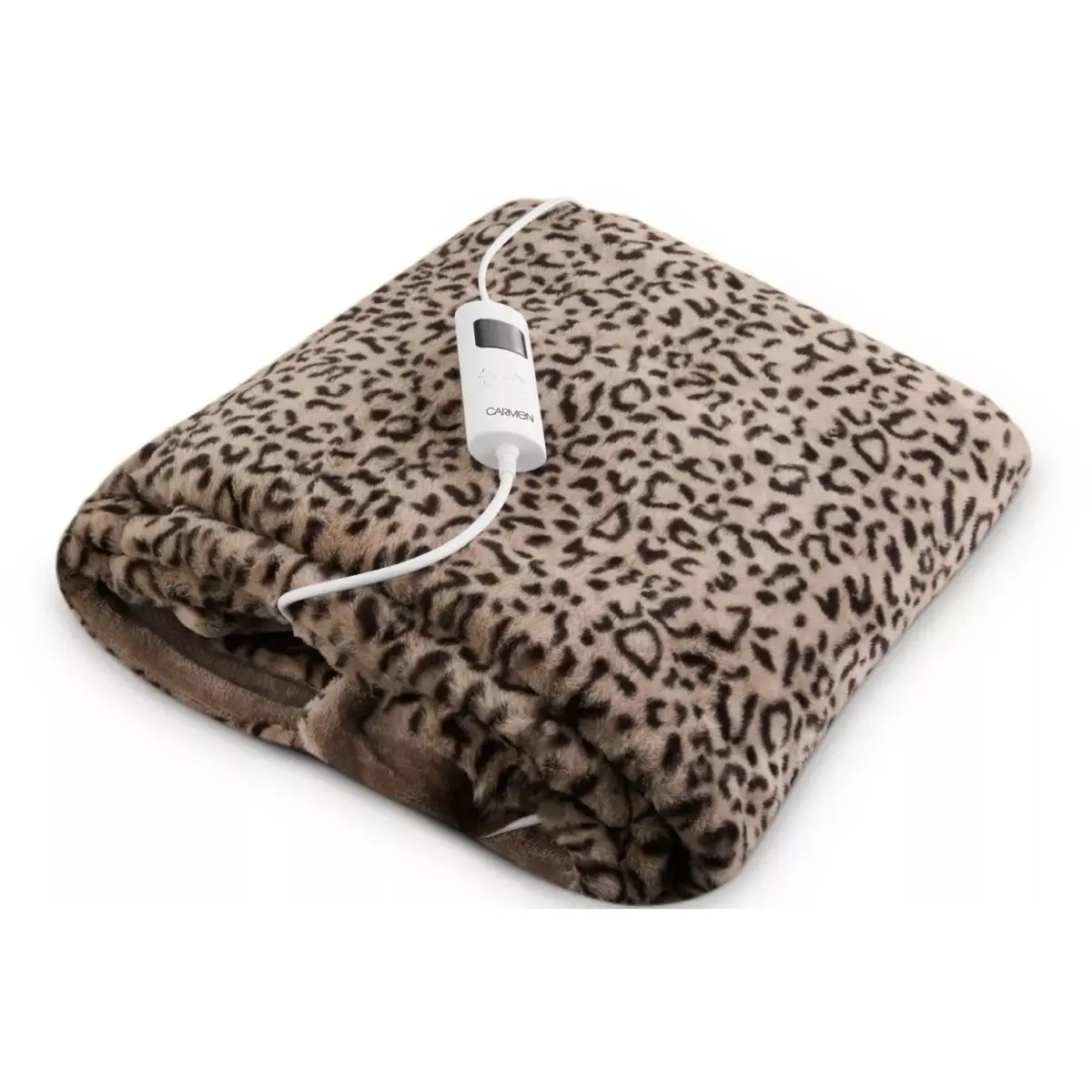 Carmen Heated Wearable Blanket Leopard Print