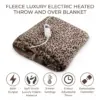 Carmen Heated Wearable Blanket Leopard Print