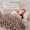Carmen Heated Wearable Blanket Leopard Print