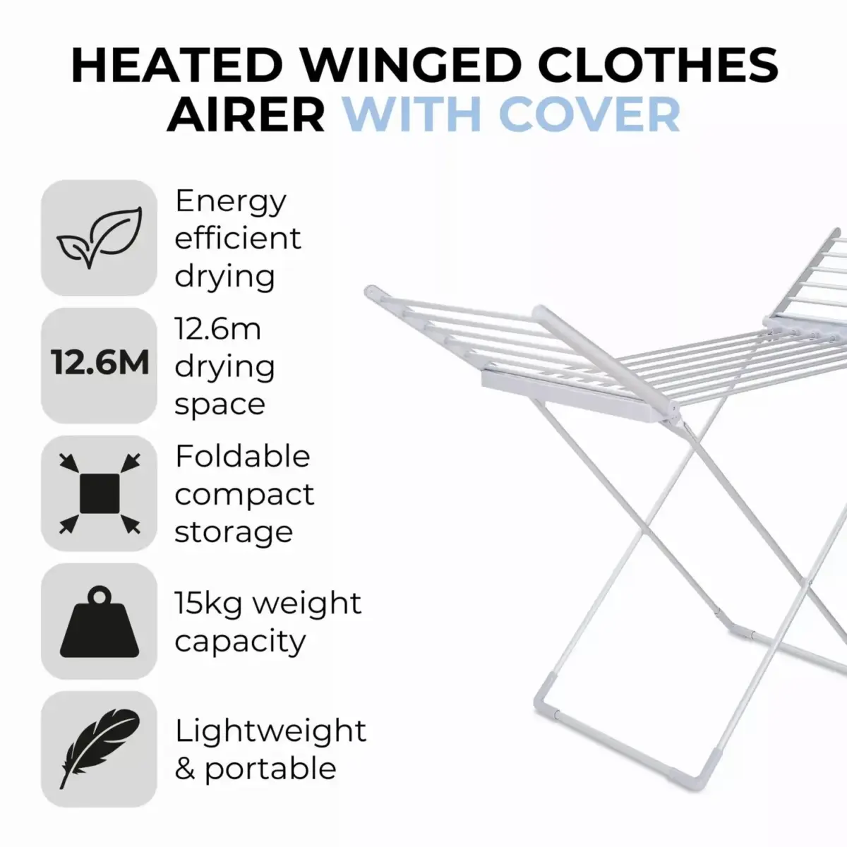 Tower T25003 Y Shaped Heated Clothes Airer