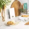 SLT0033_3 Salter White Glass Kitchen Scale