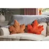 Maple Leaf Cushion Auburn