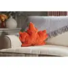 Maple Leaf Cushion Auburn