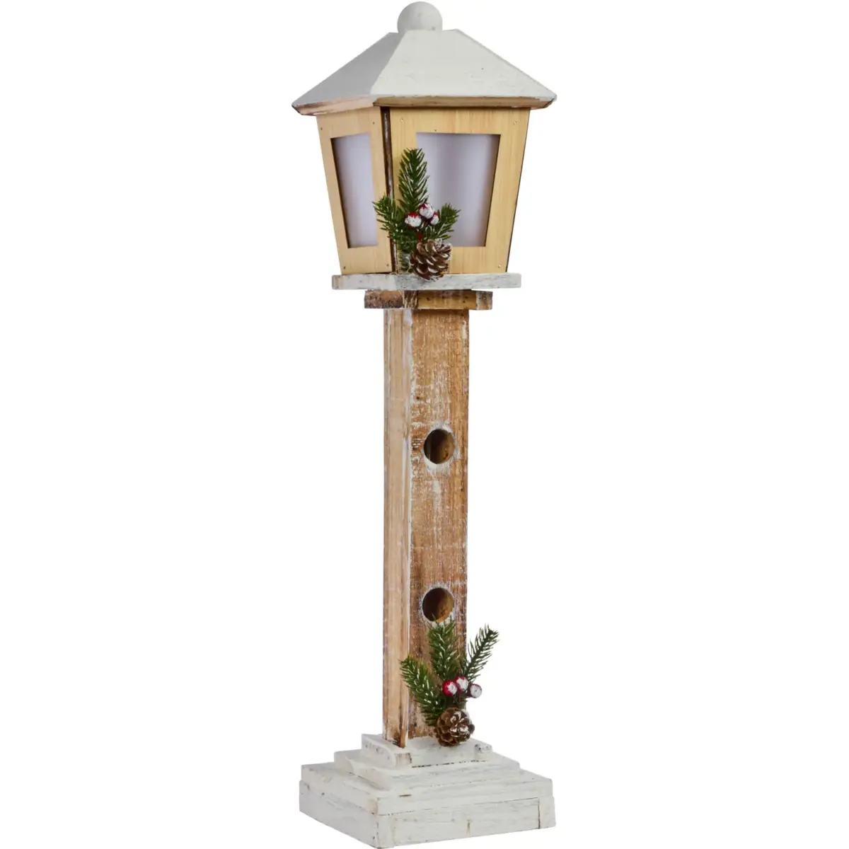 Decor Wood CoolFlame Lamp Post