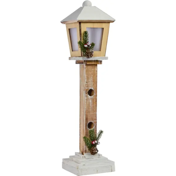 Decor Wood CoolFlame Lamp Post