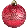 Bauble Candle Red Scented 13cm image 3