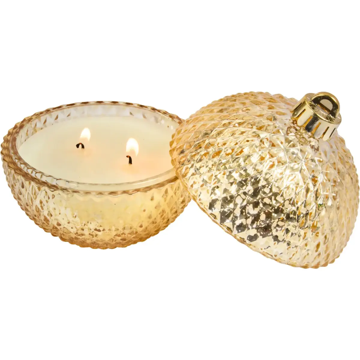 BaubleCandleChampagne Scented image 3