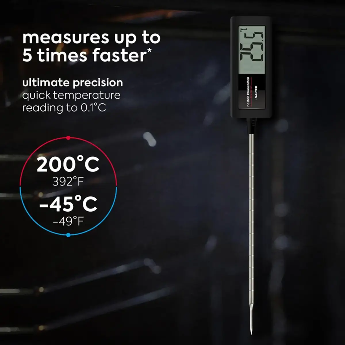 Salter Heston 2in1 Instant Thermometer