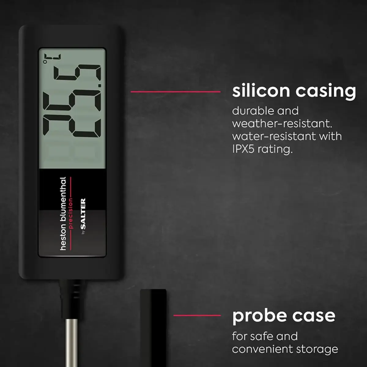 Salter Heston 2in1 Instant Thermometer