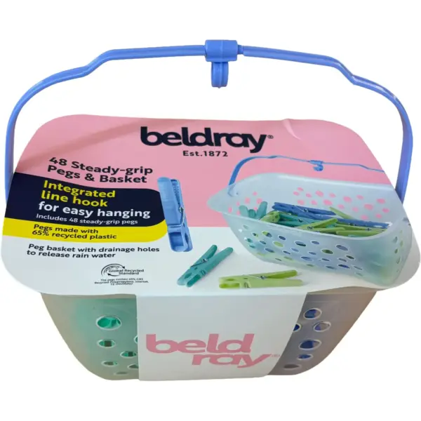 UPG0071 Beldary Steady Grip Pegs & Basket