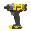 Stanley Fatmax V20 impact driver, angled view showing bit holder