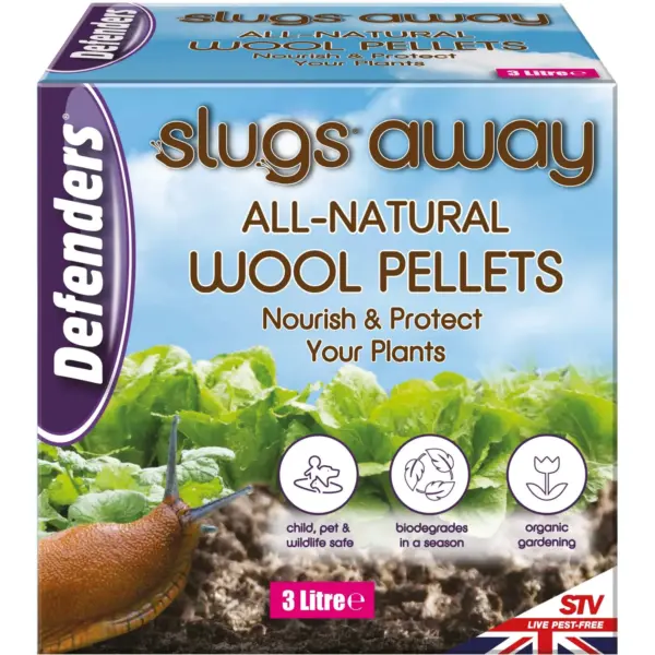 Defenders Slug Away All-Natural Wood Pellets 3 Litre Defenders Slug Away All-Natural Wood Pellets 3 Litre